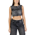 Colcci Black Cotton Waistcoat