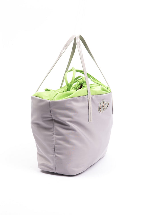 BYBLOS Gray Polyester Women Shoulder Bag