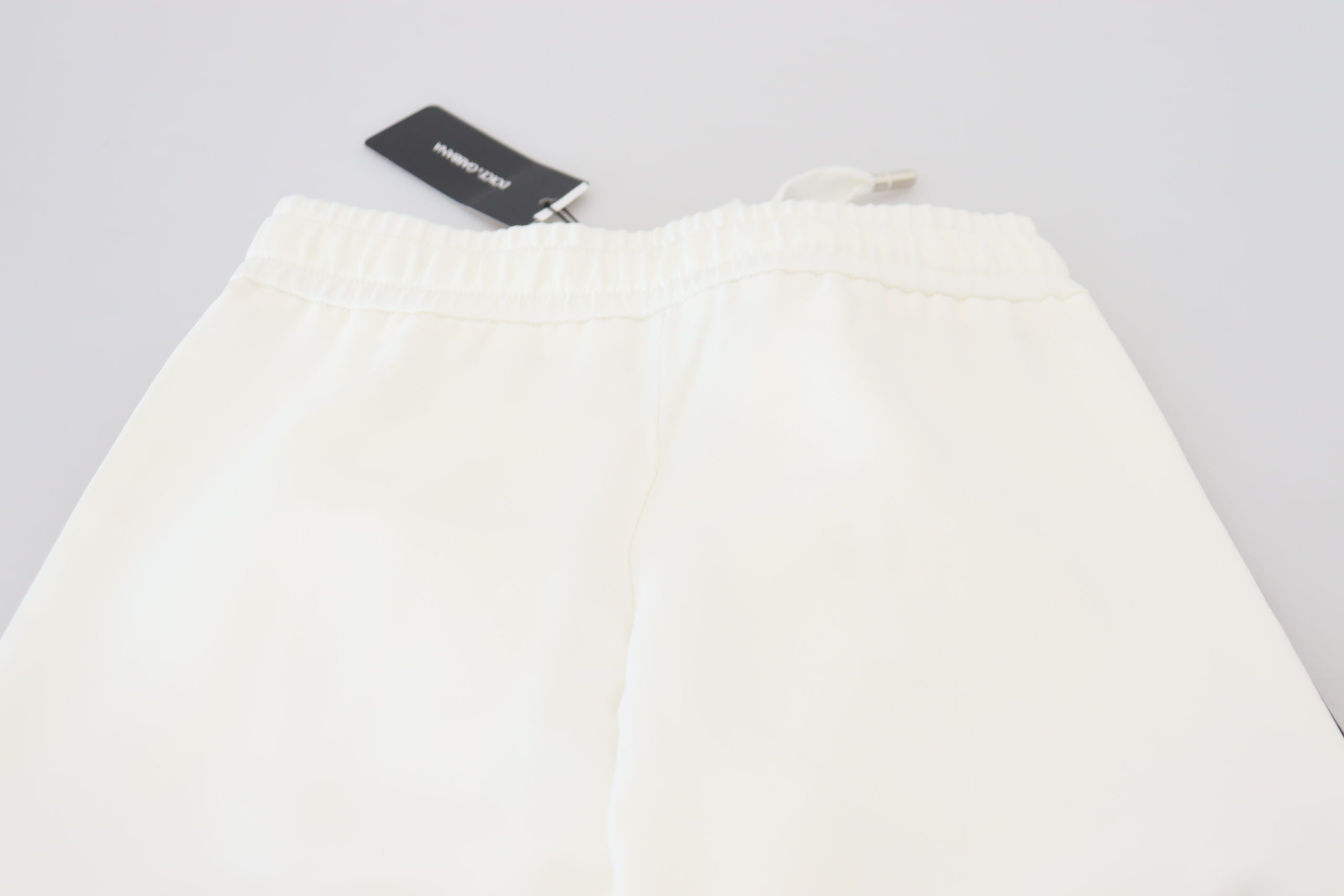 White DG Logo Sweatpants Pants