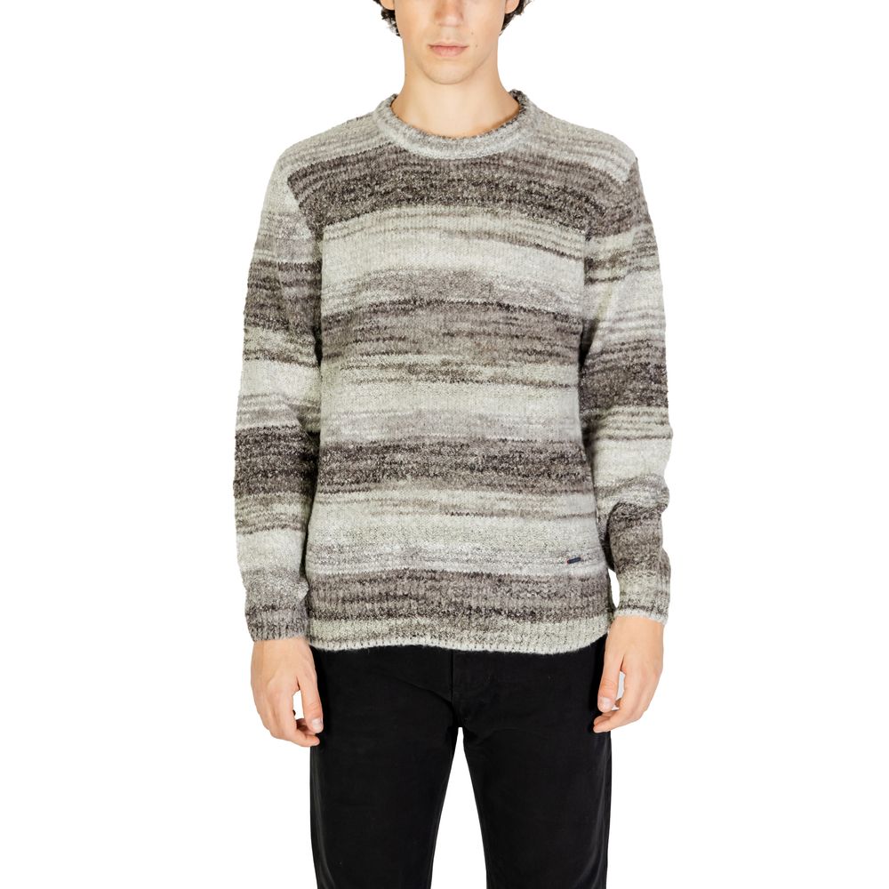 Gray Polyacrylic Sweatshirt