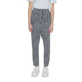 Black Viscose Casual Pants